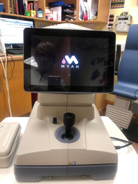Topcon Myah Optical Biometer and Corneal Topographer